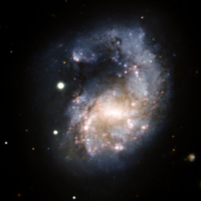 Peculiar galaxy  NGC 4027 - image: ESO