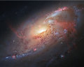 Seyfert I galaxy M106 - image: NASA and ESA