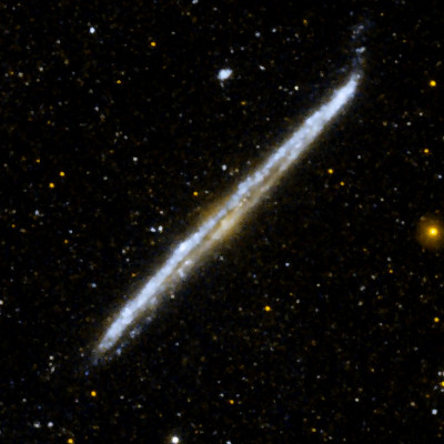 Spiral galaxy NGC 4565 - image: NASA/JPL-Caltech