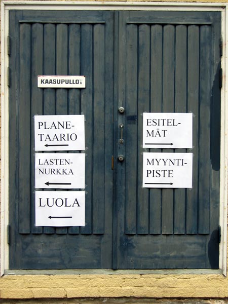 Avoimet ovet Tuorlan observatoriolla 15/5/2004