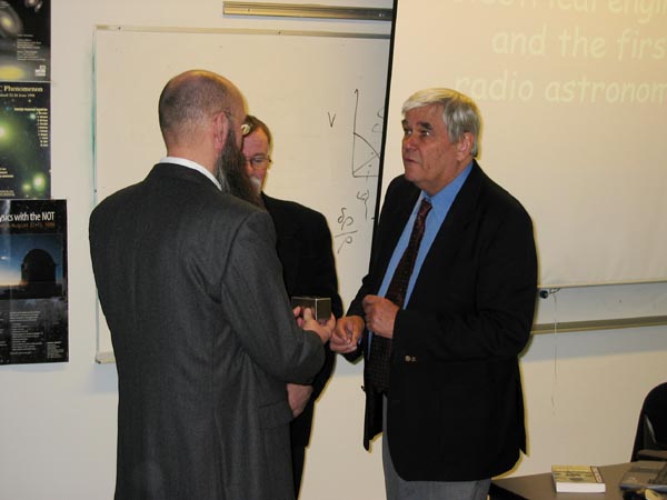 Grote Reber ash ceremony 24/11/2004
