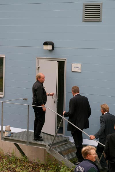 P&auml;&auml;ministeri Vanhasen vierailu Tuorlan observatoriolla 18/09/2006