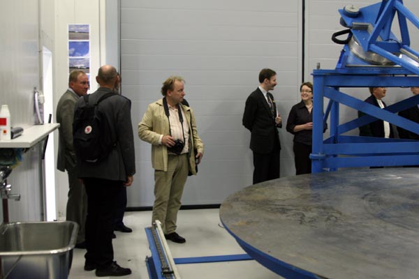 P&auml;&auml;ministeri Vanhasen vierailu Tuorlan observatoriolla 18/09/2006