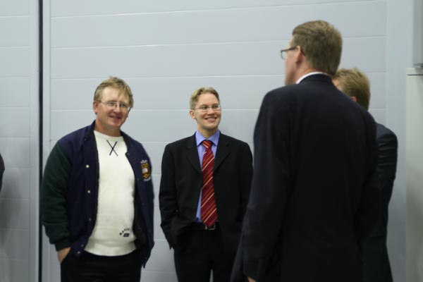 P&auml;&auml;ministeri Vanhasen vierailu Tuorlan observatoriolla 18/09/2006